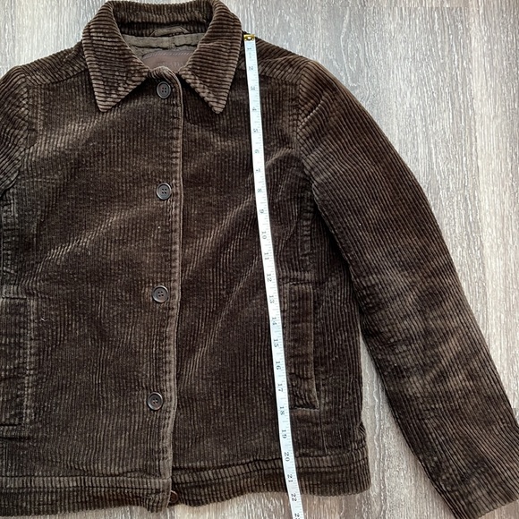 Vintage Prada Brown Corduroy Long Sleeve Jacket - Picture 4 of 7